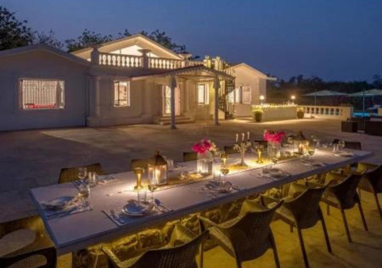 Saffronstays Brunton House, Alibaug - Luxury Pool Near Awas Alibag