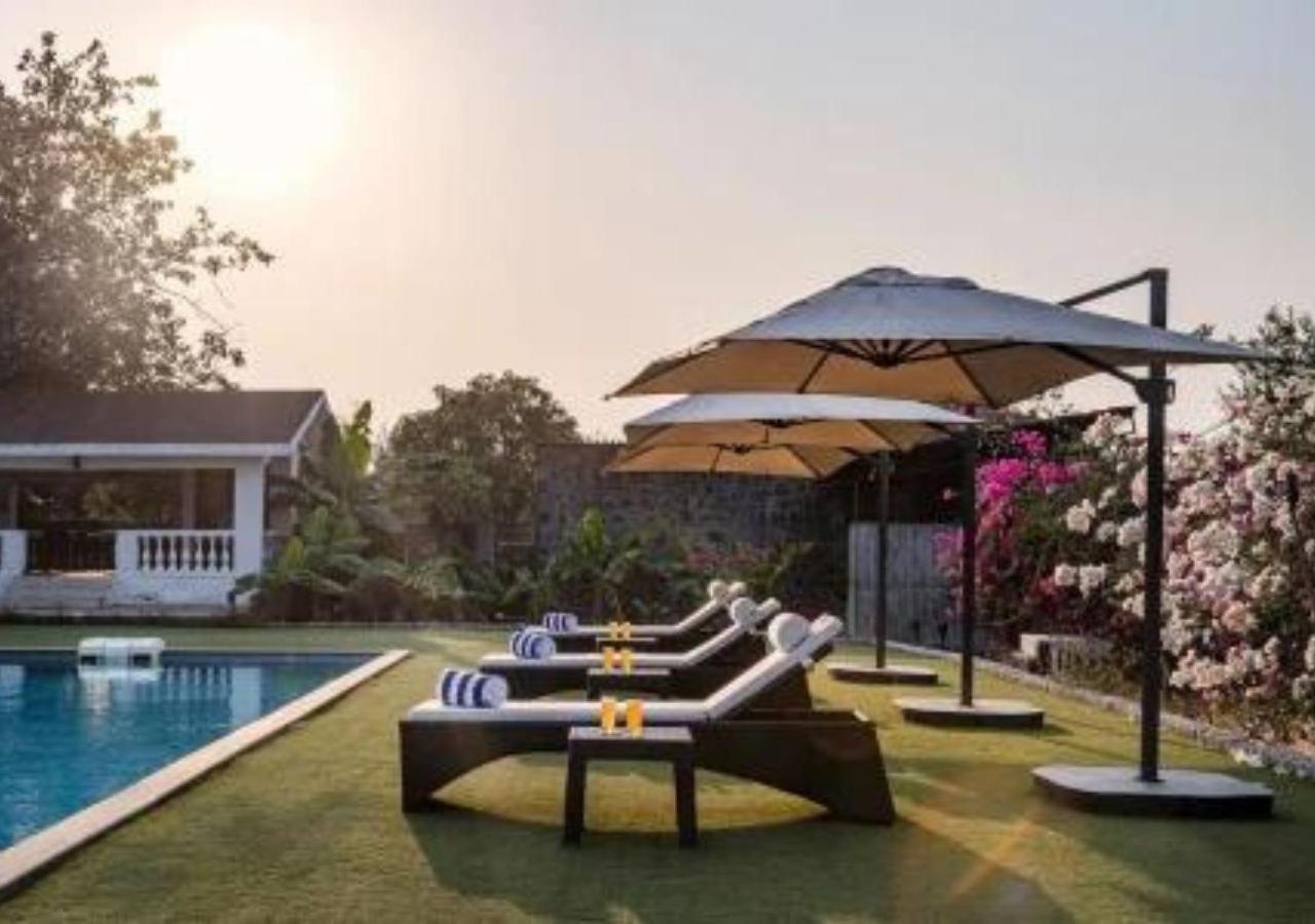 Saffronstays Brunton House, Alibaug - Luxury Pool Near Awas Villa