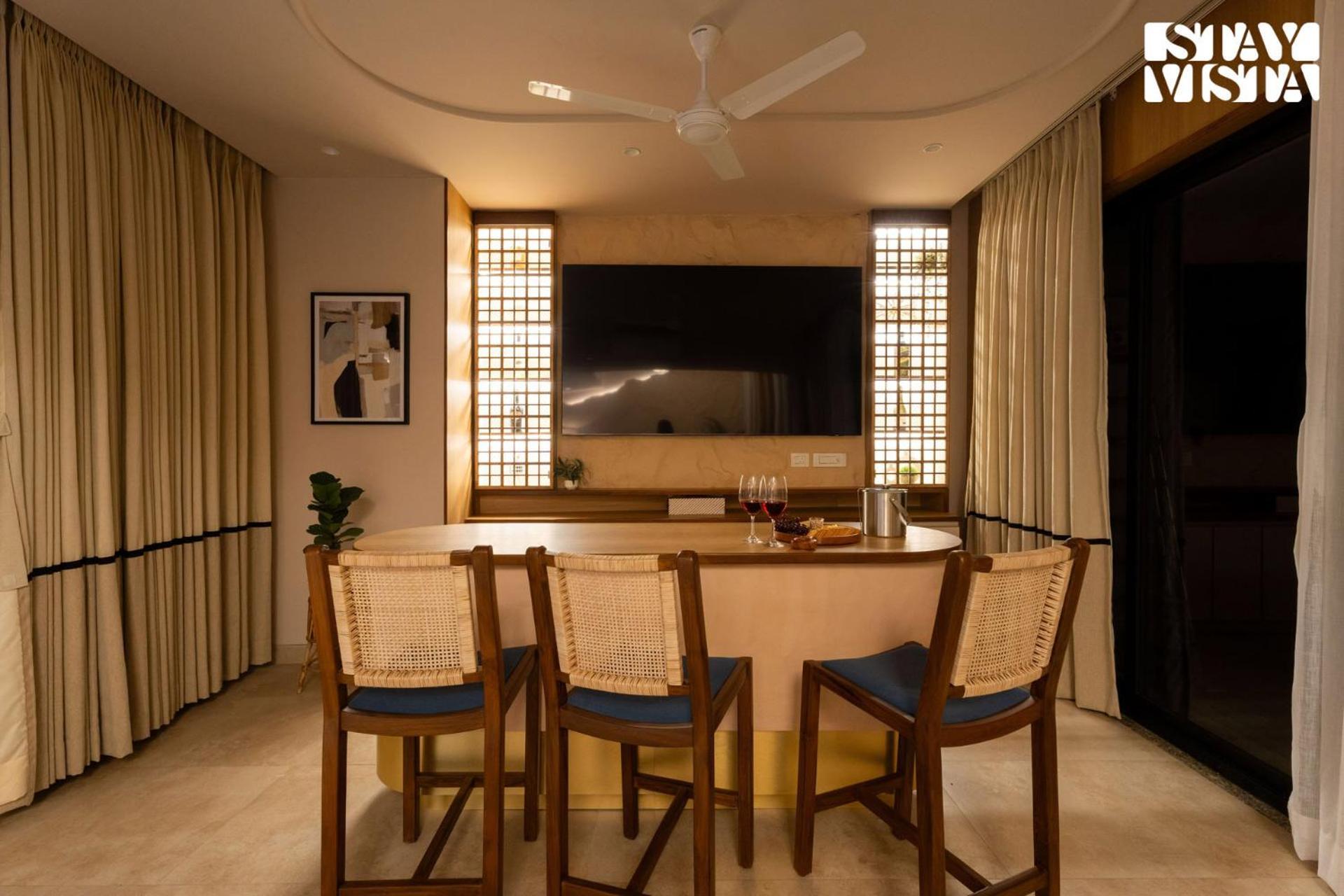 Sunlit Splendour By Stayvista Near Nagaon Boasting An Outdoor Pool And Modern Chic Interiors *