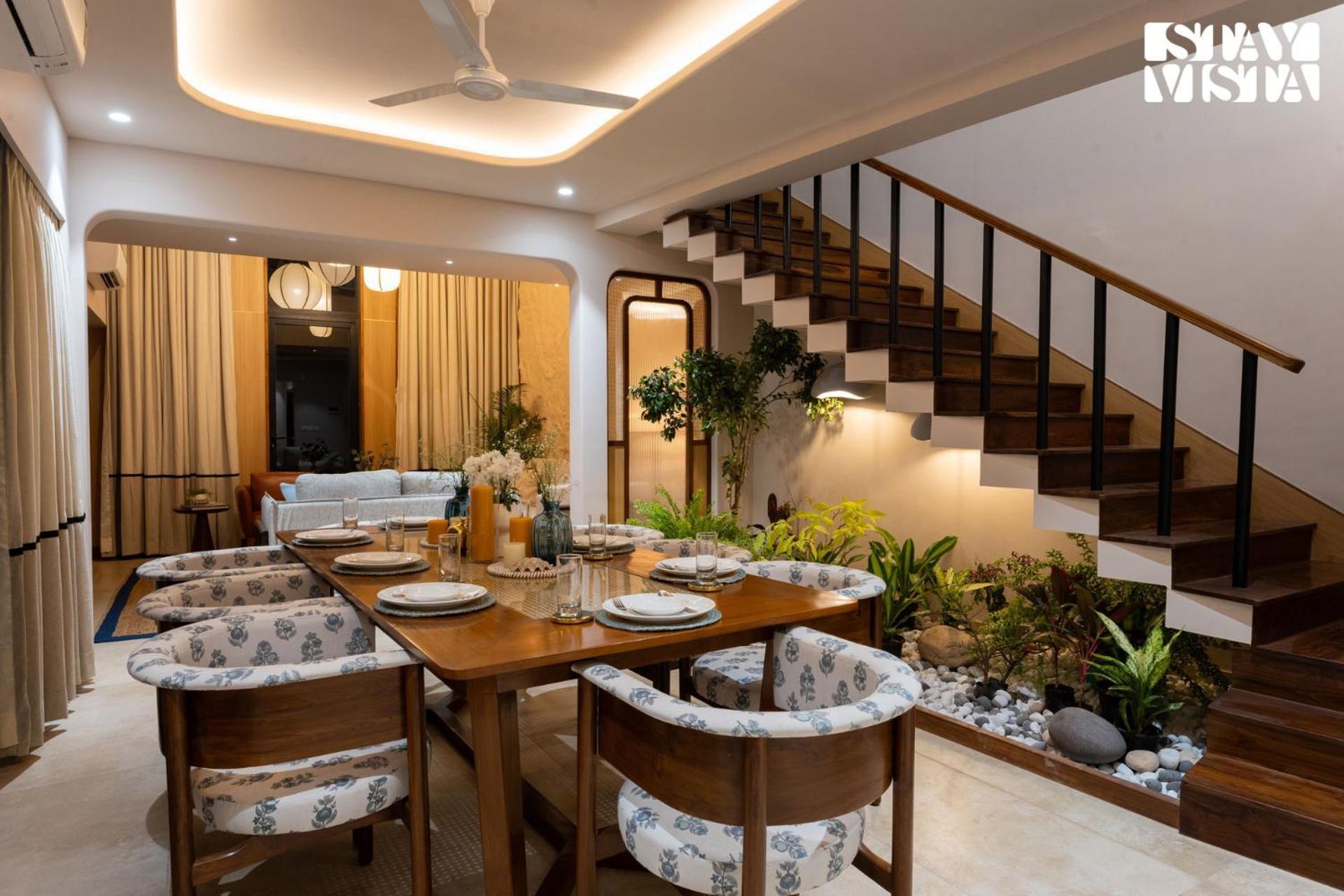 Villa Sunlit Splendour By Stayvista Near Nagaon Boasting An Outdoor Pool And Modern Chic Interiors