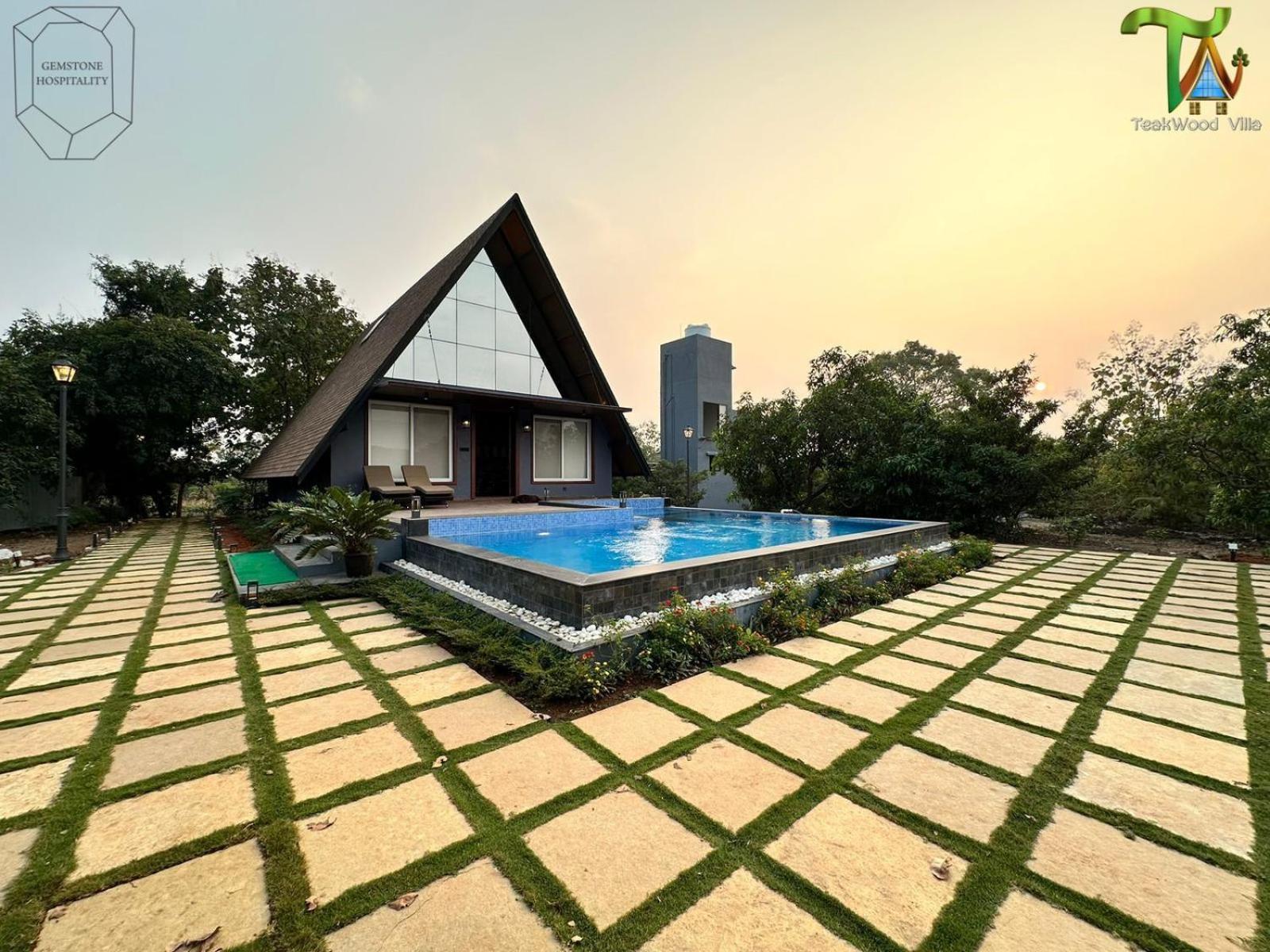 Villa Luxurious 3bhk W//pool Teakwood By Gemstone Hospitality Alibag