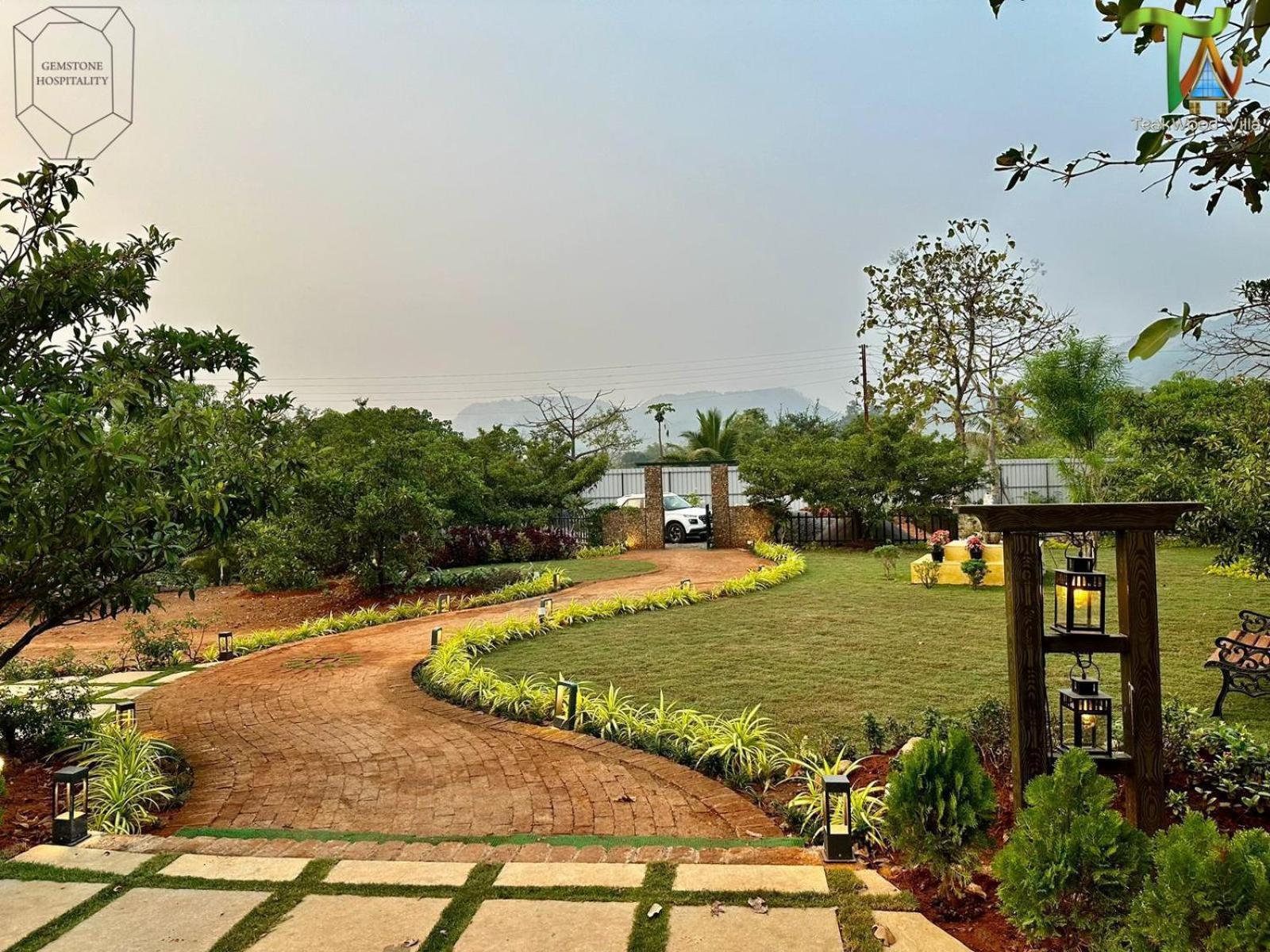 Luxurious 3bhk W//pool Teakwood By Gemstone Hospitality * Alibag