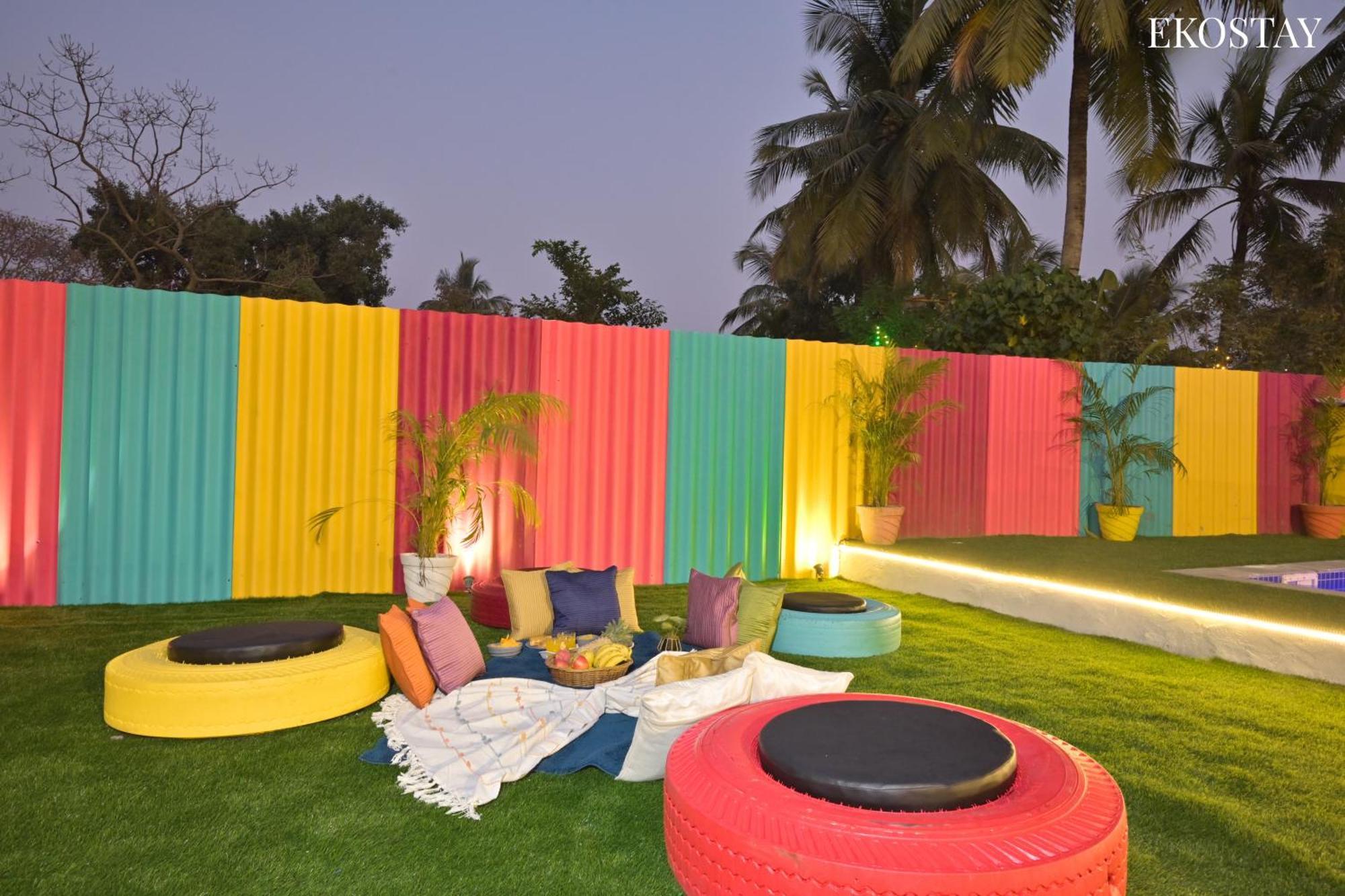 Ekostay - Blue Door Villa Alibag