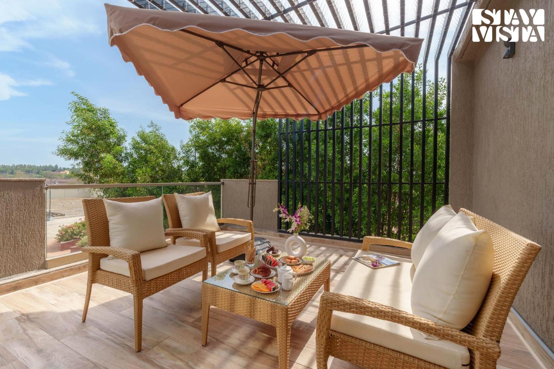 Sunlit Splendour By Stayvista Near Nagaon Boasting An Outdoor Pool And Modern Chic Interiors Alibag
