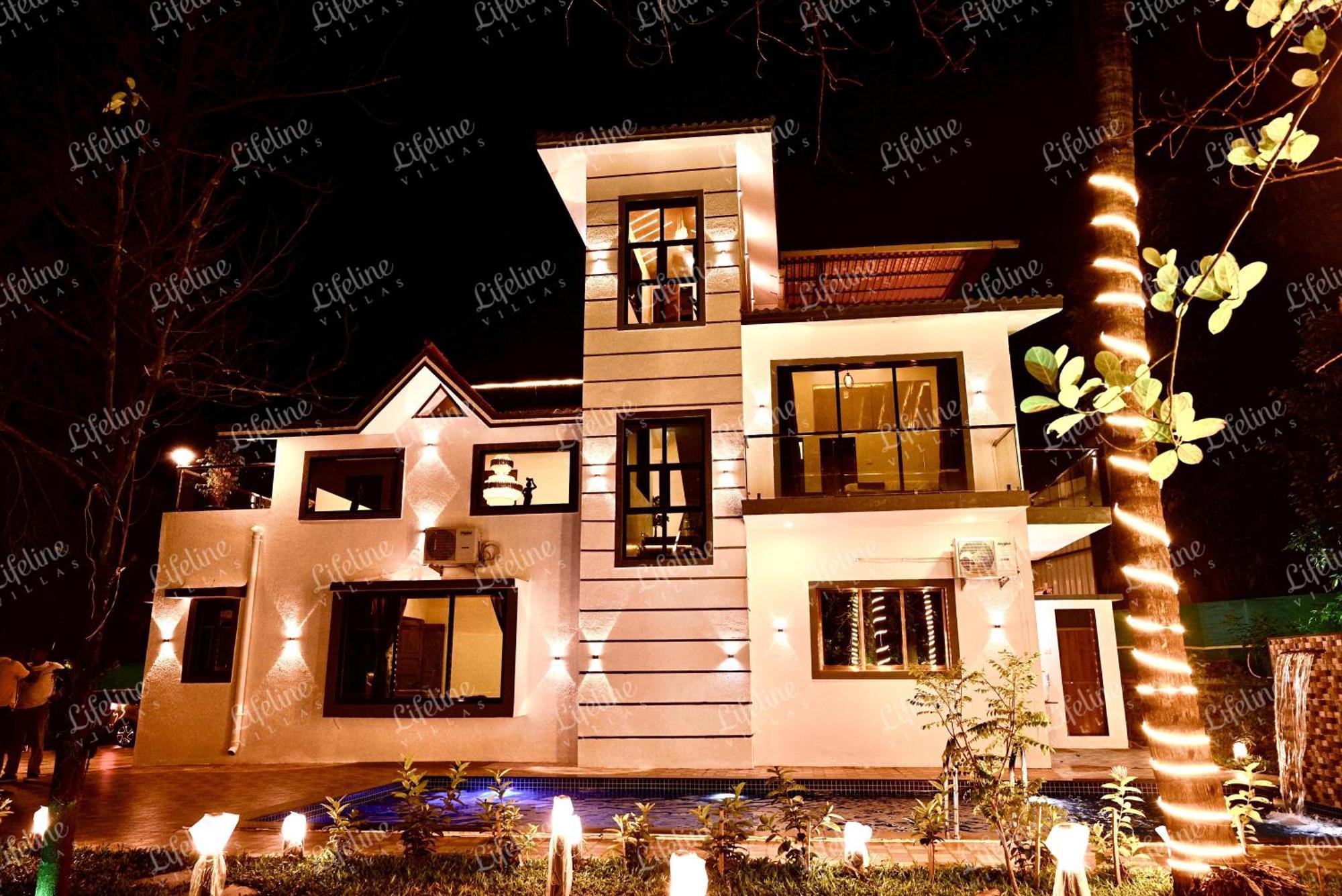 Seas The Day Luxurious 5bhk 2min From Awas With Huge Private Pool Villa