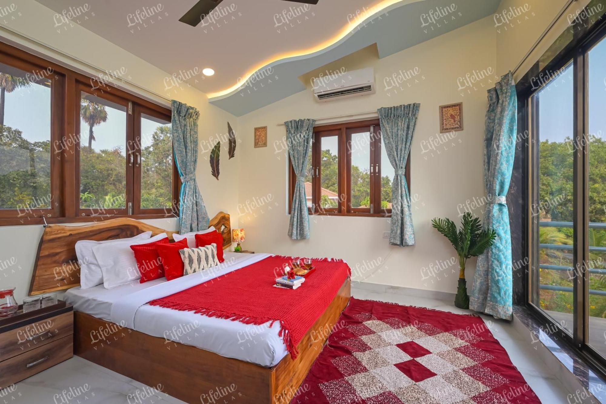 Villa Sea Shell By The Sea Luxurious 3min From Awas Surrounded By Mango Trees Alibag